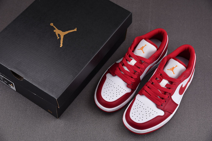 air jordan 1 low cardinal red 553558-607