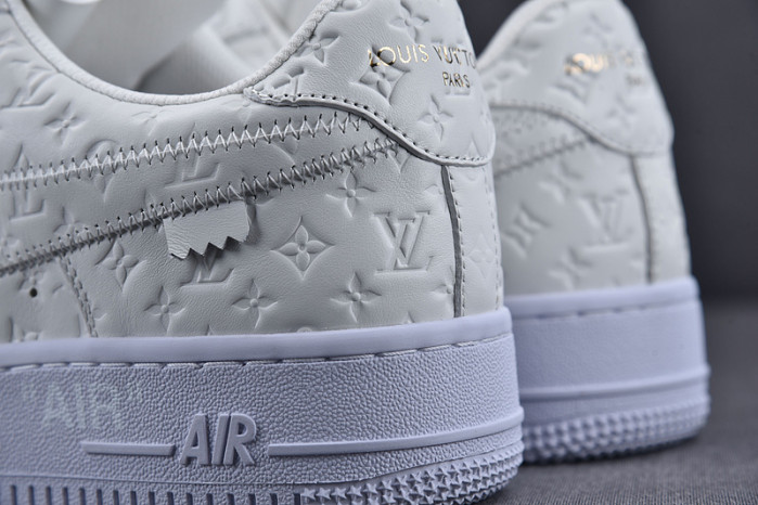 nike low air force 1 x white
