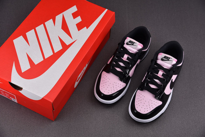 nike dunk low pink foam black dj9955-600