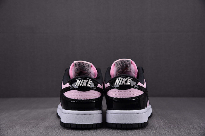 nike dunk low pink foam black dj9955-600