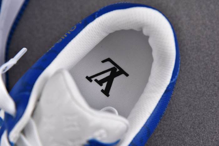 nike low air force 1 x bule white