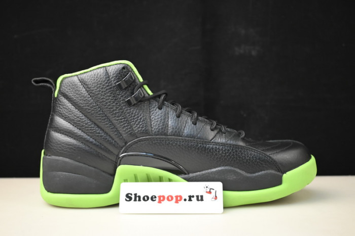 air jordan 12 black/green dr8887-101