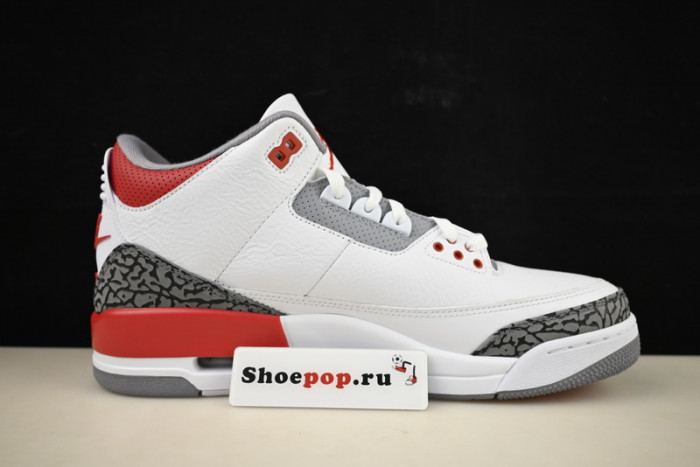 air jordan 3 og fire red 2022 dn3707-160