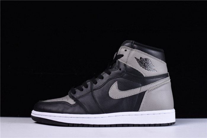 air jordan 1 retro high og shadow black grey 555088-013