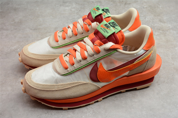 clot x sacai x nike ldv waffle dh1347-100