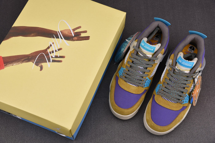 union x air jordan 4 “desert moss” dj5718-300