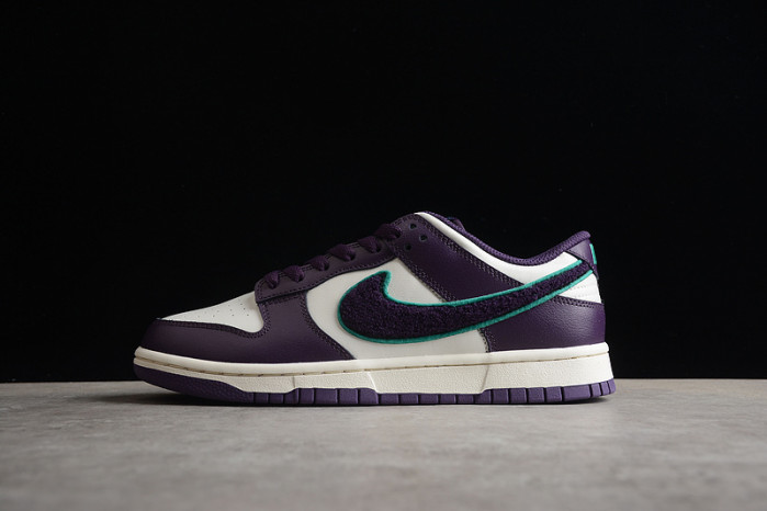 nike dunk low chenille grand purple dq7683-100