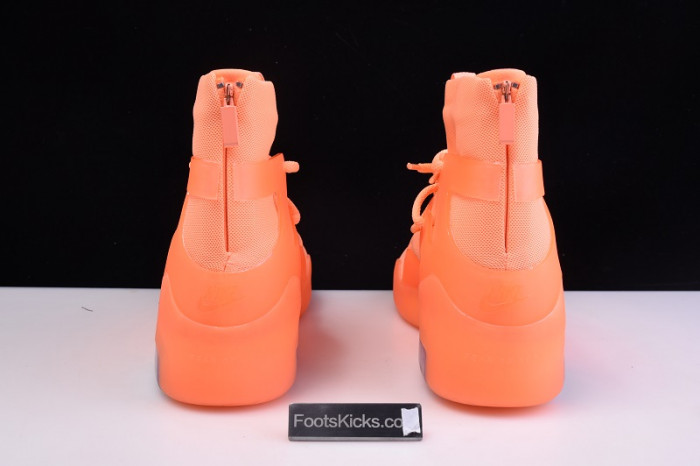 nike air fear of god 1 orange pulse ar4237-800
