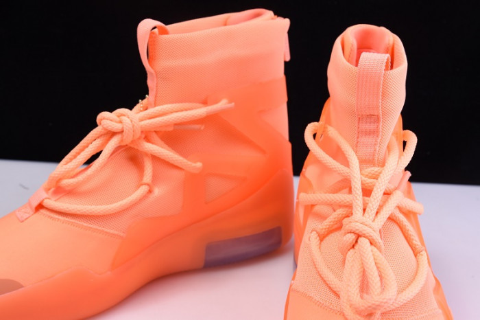 nike air fear of god 1 orange pulse ar4237-800