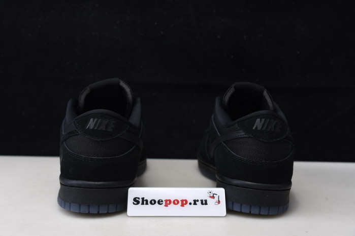 undefeated nike dunk low black do9329-001