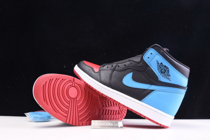 air jordan 1 unc to chicago cd0461-046