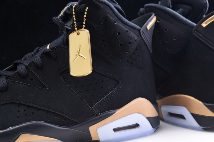 air jordan 6 dmp defining moments 2020 black gold ct4954-007