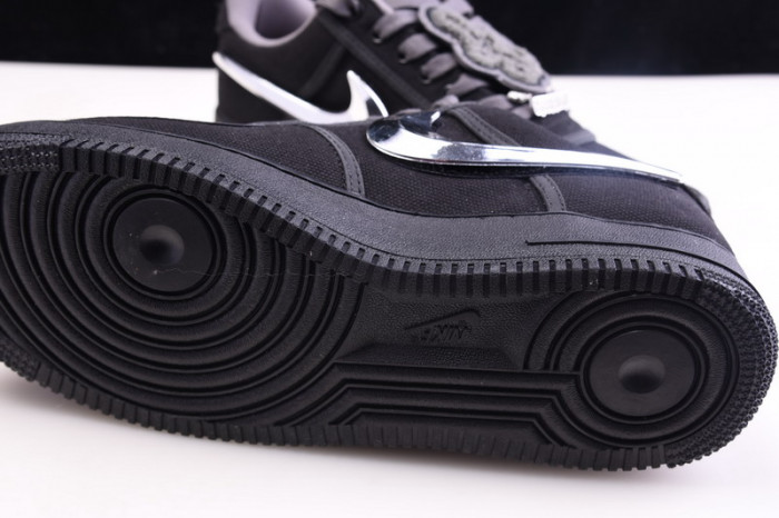 travis scott nike air force 1 black aq4211-001