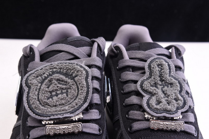 travis scott nike air force 1 black aq4211-001