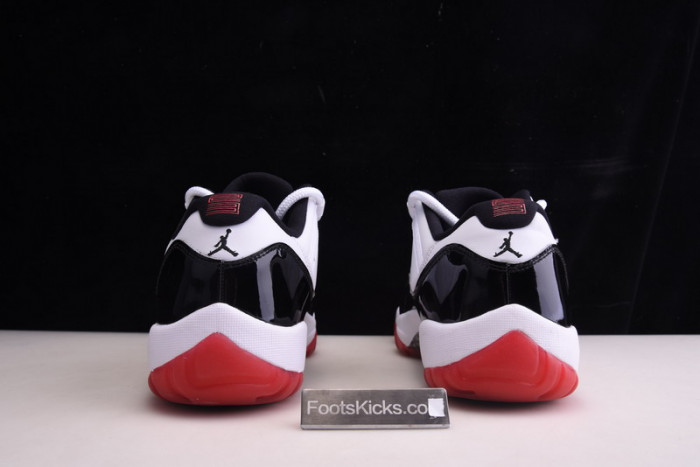 air jordan 11 low white bred av2187-160