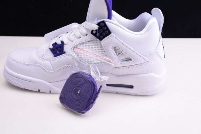 air jordan 4 retro “pure money” white purple ct8527-115