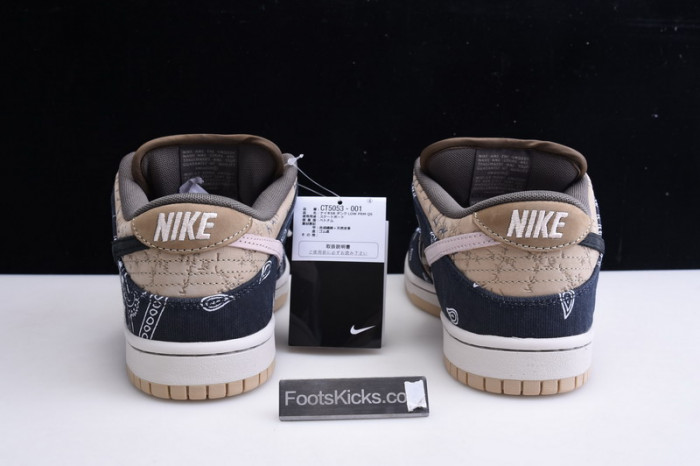 travis scott x nike sb dunk low ct5053-001