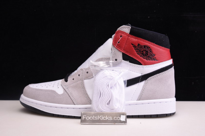 air jordan 1 retro high light smoke grey 555088-126