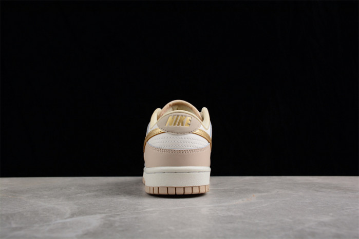 nike dunk low phantom metallic gold dx5930-001