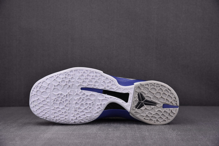 nike zoom kobe vi protro 6 white royal black 436311-100