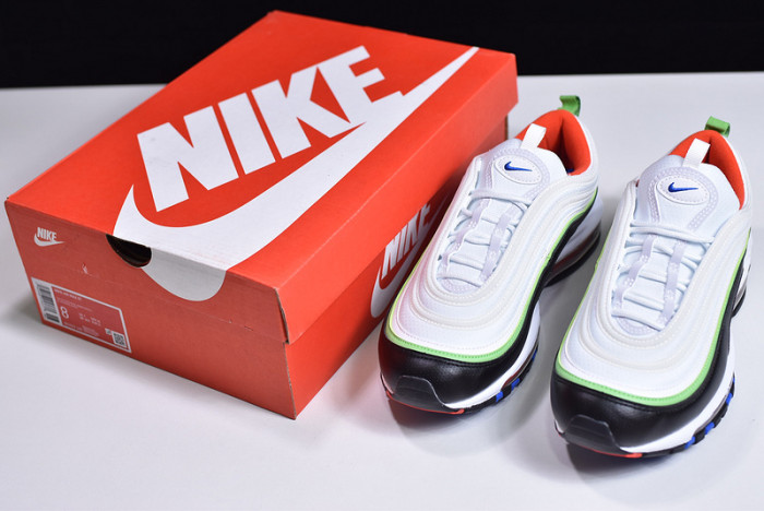 nike air max 97 "white royal green nebula" 921522-105