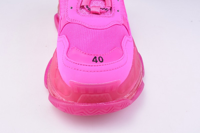 triples trainer clear sole sneakers 3000014