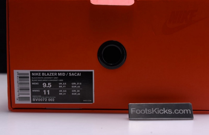 sacai x blazer mid black grey bv0072-002