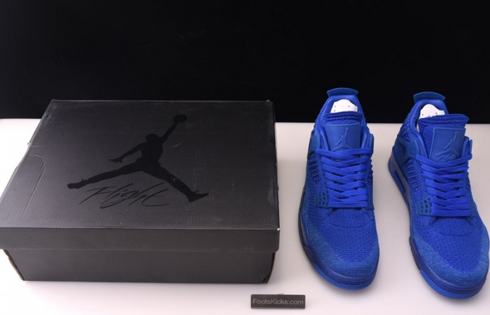 air jordan 4 flyknit royal aq3559-400