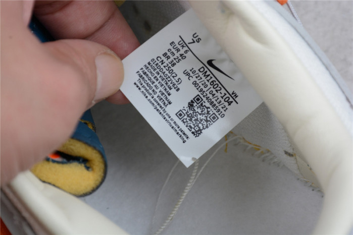 ofw x dunk low “44 of 50” dm1602-104