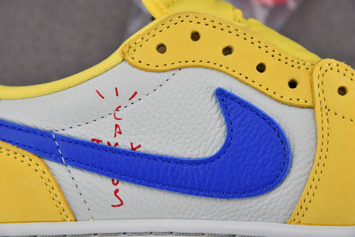 travis scott air jordan 1 low og canary dz4137-700