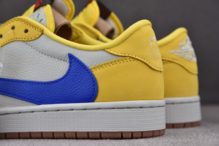 travis scott air jordan 1 low og canary dz4137-700