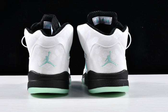 air jordan 5 retro island green cn2932-100