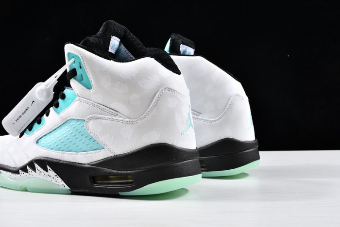 air jordan 5 retro island green cn2932-100