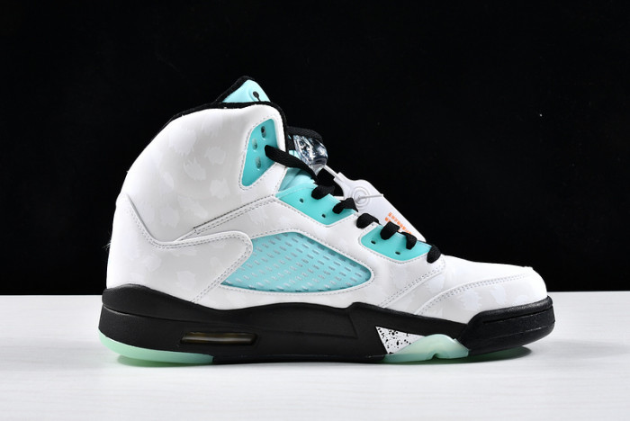 air jordan 5 retro island green cn2932-100