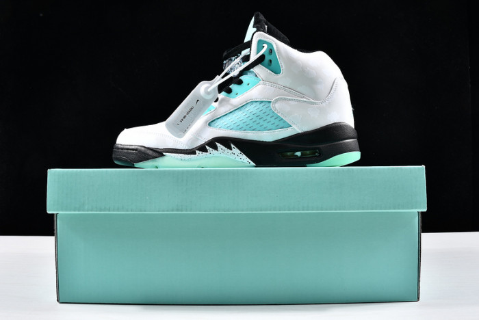 air jordan 5 retro island green cn2932-100