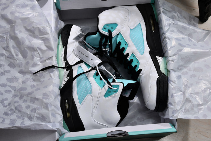air jordan 5 retro island green cn2932-100