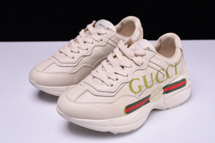 g*u*i logo rhyton vintage trainer sneaker
