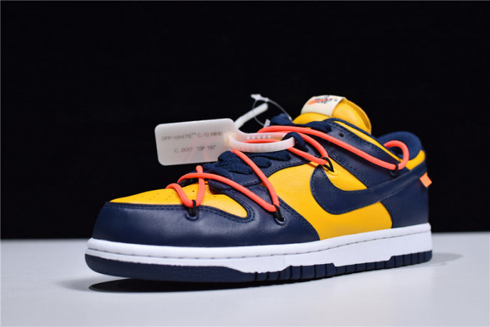 nike dunk low ofw michigan ct0856-700