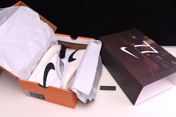 slam jam nike blazer mid class 1977 cd8233-100