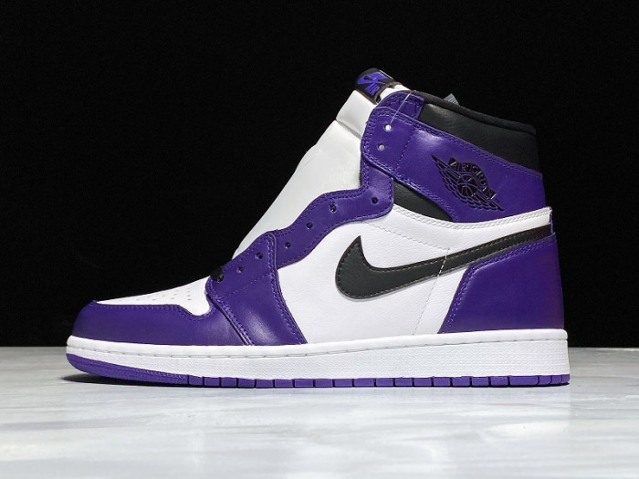 air jordan 1 aj1 court purple white 555088-500