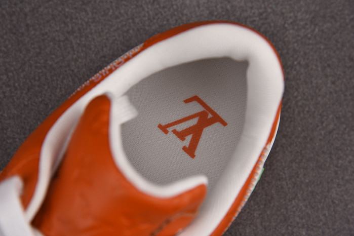 nike low air force 1 x orange