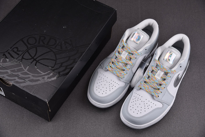 air jordan 1 low se tear away silver dx6070-101