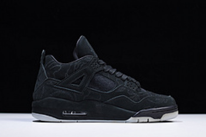 nike air jordan 4 retro kaws black 930155-001