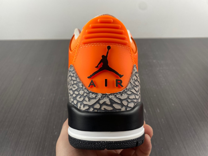 air jordan 3 retro "orange" ct8532-801