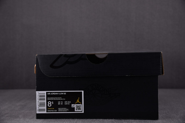 air jordan 1 low se new emerald dn3705-301