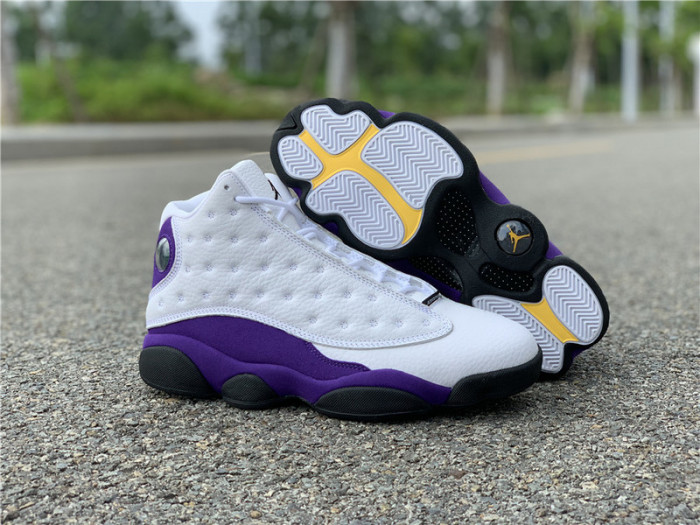 air jordan 13 lakers rivals 414571-105