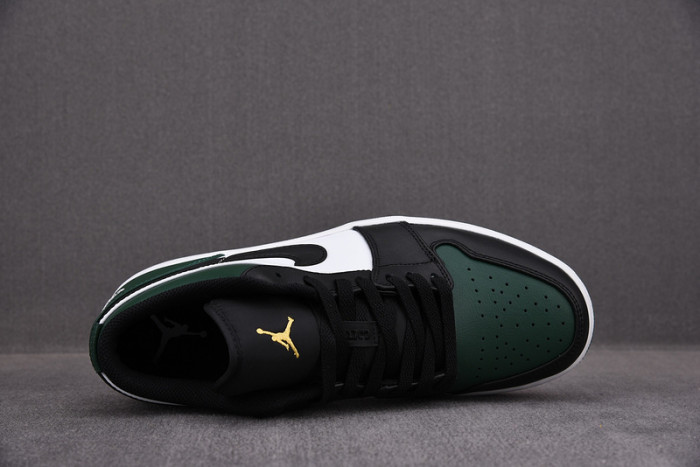 air jordan 1 low green toe 553558-371