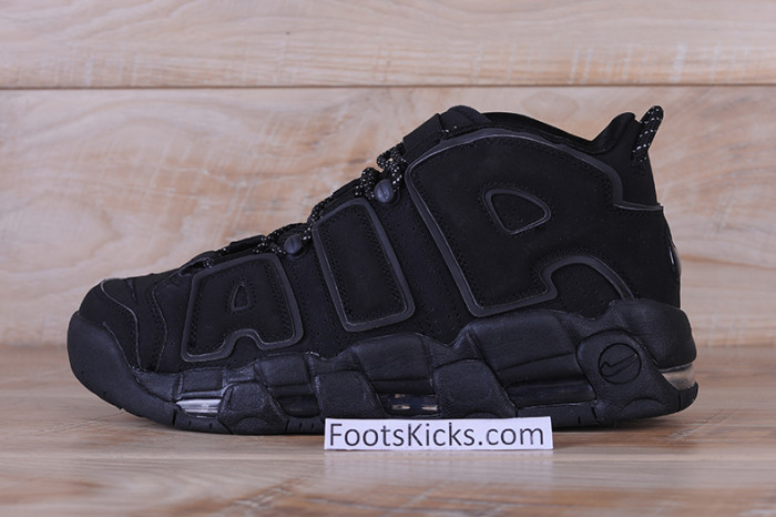 nike air more uptempo triple black 414962-004