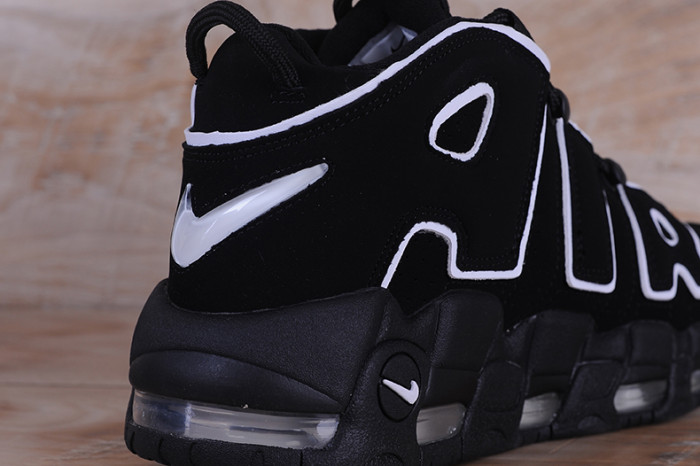 nike air more uptempo black white 414962-002