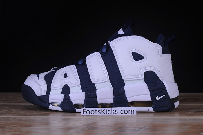 nike air more uptempo “olympic” white/midnight navy 414962-104